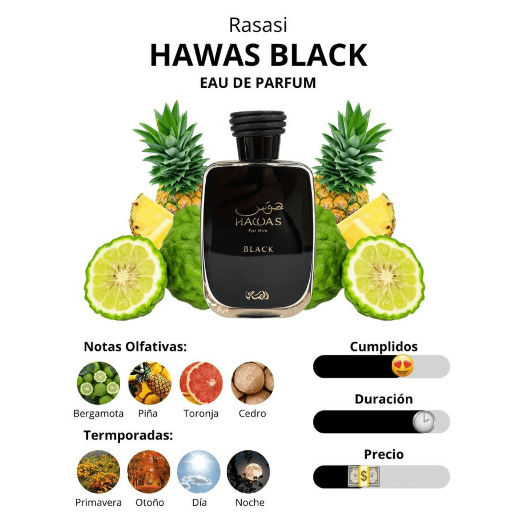 Rasasi Hawas Black